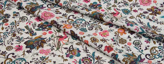 Stretch cotton fabric