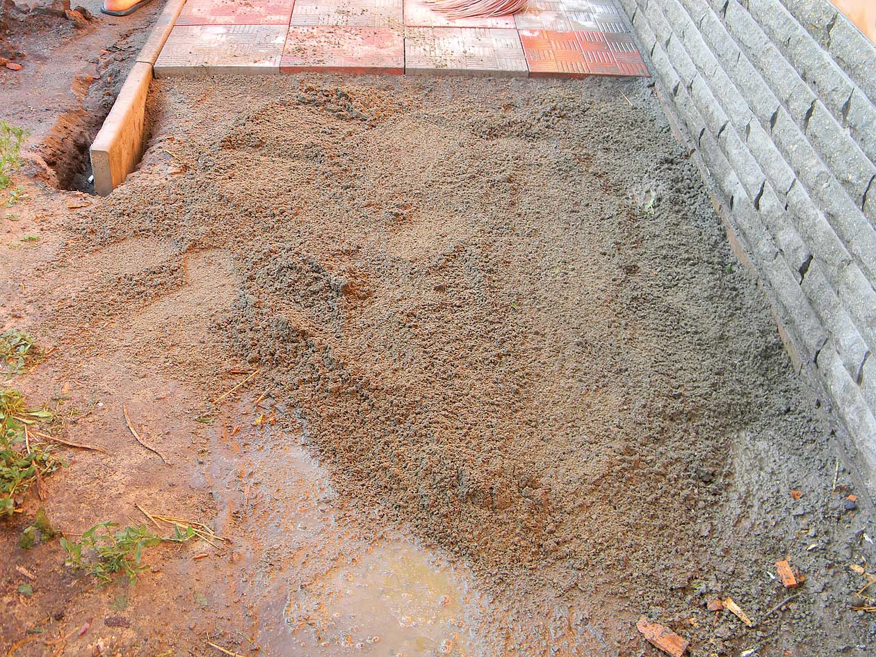 песок для укладки тротуарной плитки
