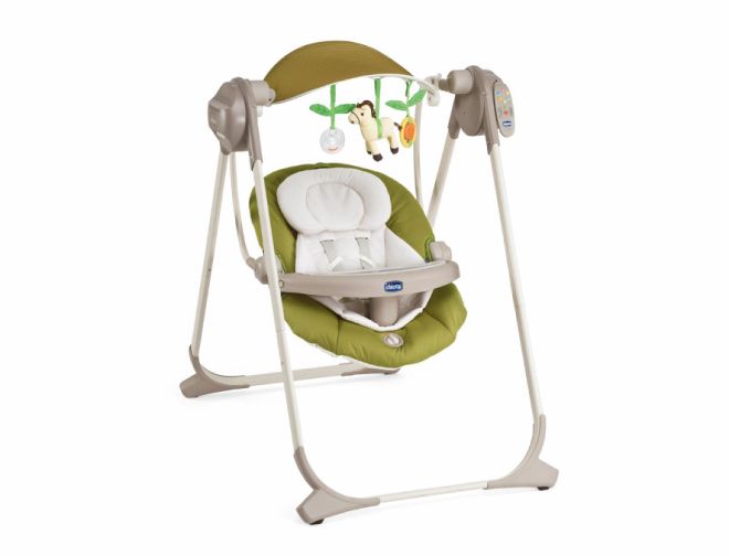 детские качели шезлонг