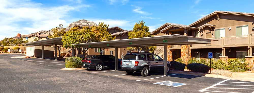 Commercial Covered Parking Structures