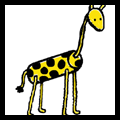 Styrofoam Giraffes