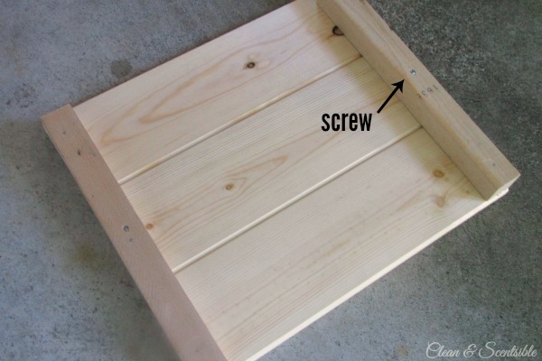 DIY Rustic Crate Tutorial.