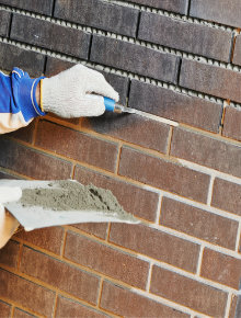 new brick wall external insulation