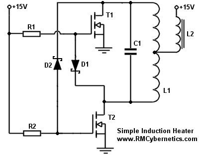 Induction Heater Circuit Diagram