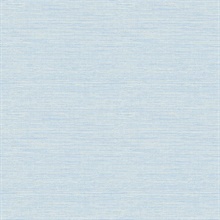 Agave Blue Grasscloth Wallpaper