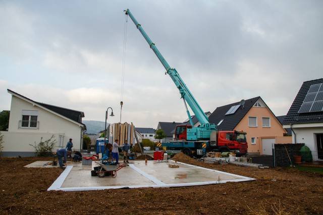 Как в Германии строят дома за 2 дня