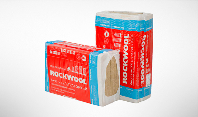 Шумоизоляционная плита ROCKWOOL Акустик Ультратонкий